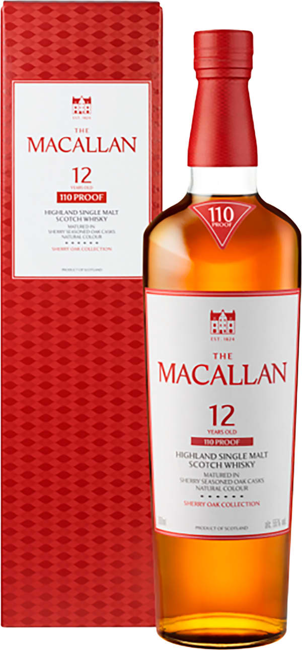The Macallan 12 Year Old 110 Proof Single Malt
