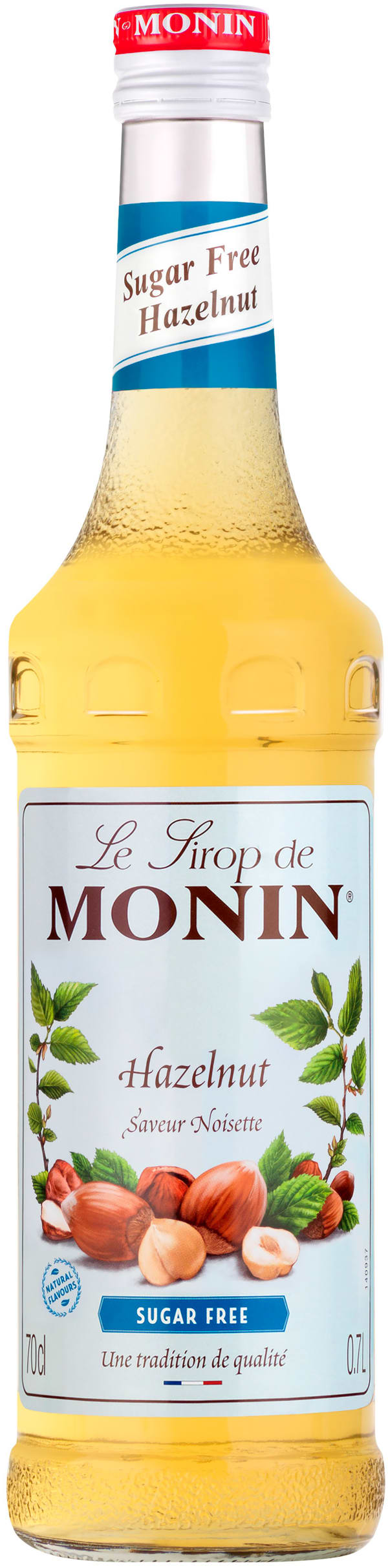Le Sirop de Monin Hazelnut Sugarfree