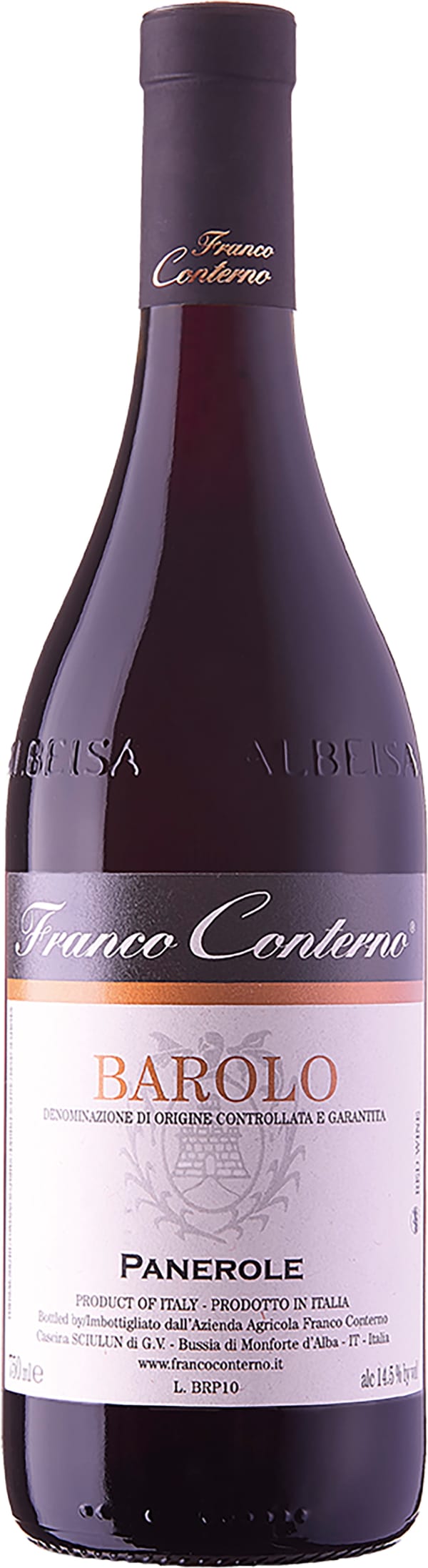 Franco Conterno Barolo Panerole 2017