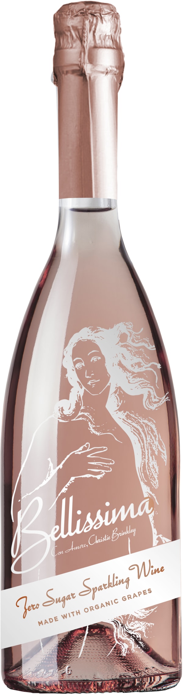 Bellissima Rosé Organic Zero Sugar Extra Brut Alko