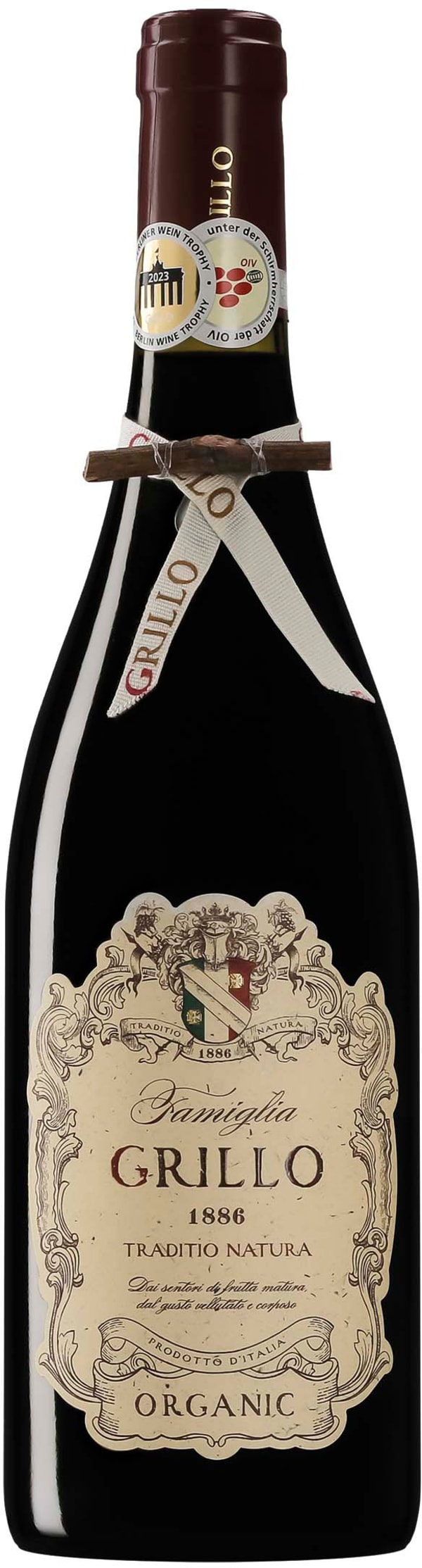 Famiglia Grillo Traditional Organic Rosso