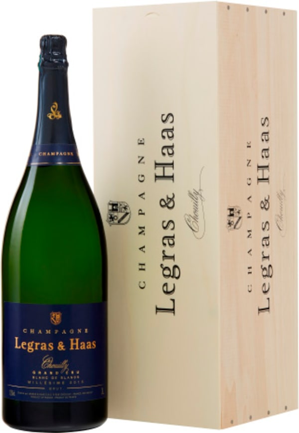 Legras & Haas Grand Cru Blanc de Blanc Millesime Champagne Brut Jeroboam 2015