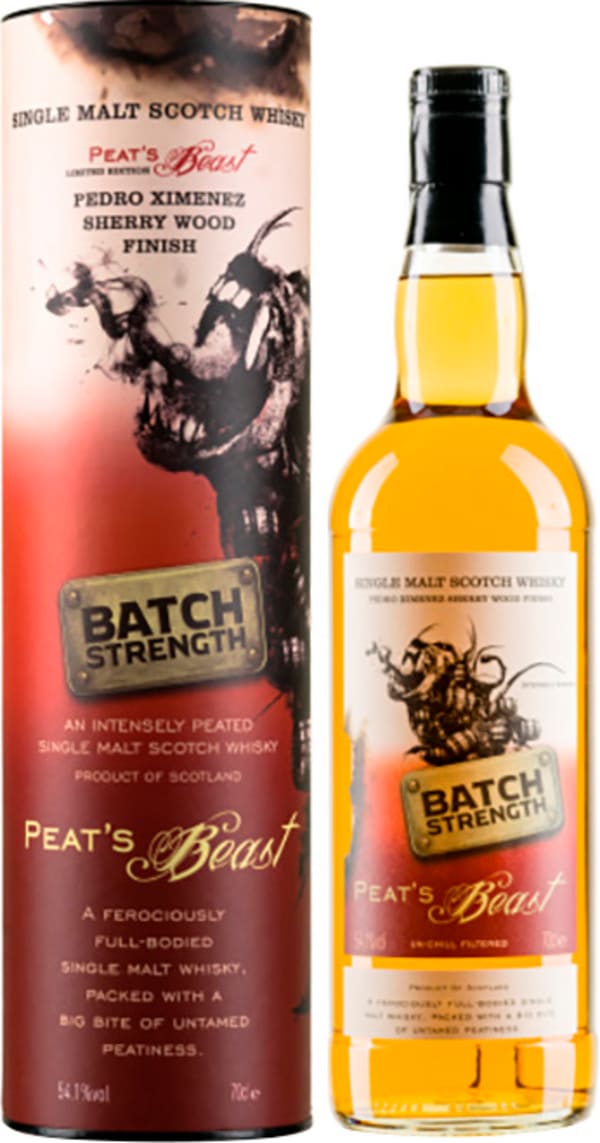 Peat's Beast PX Sherry Finish Batch Strength Single Malt