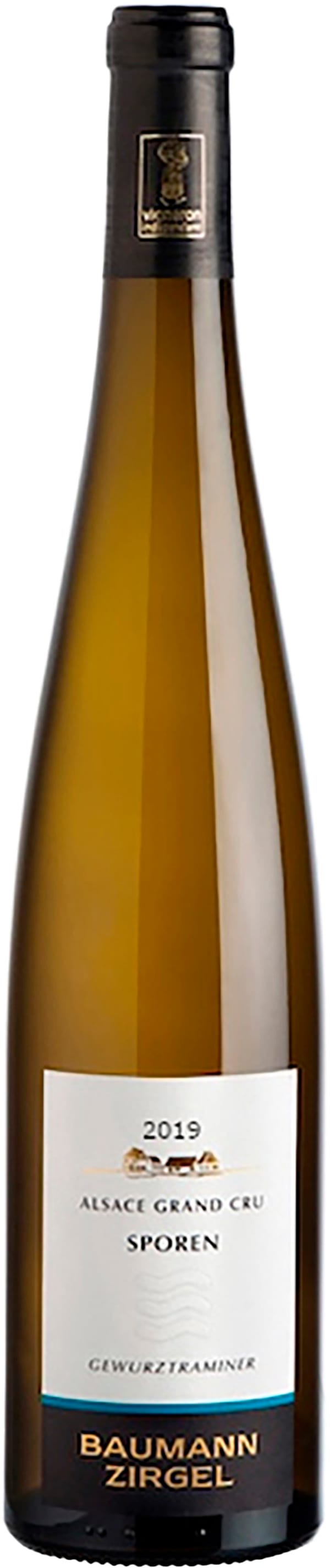 Baumann-Zirgel Gewurztraminer Grand Cru Sporen 2019