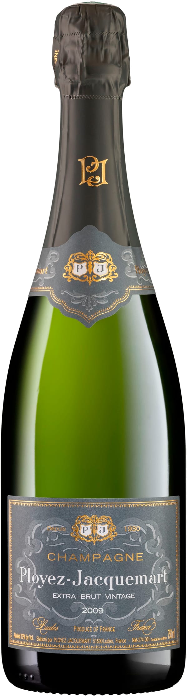 Ployez-Jacquemart Vintage Champagne Extra Brut 2009