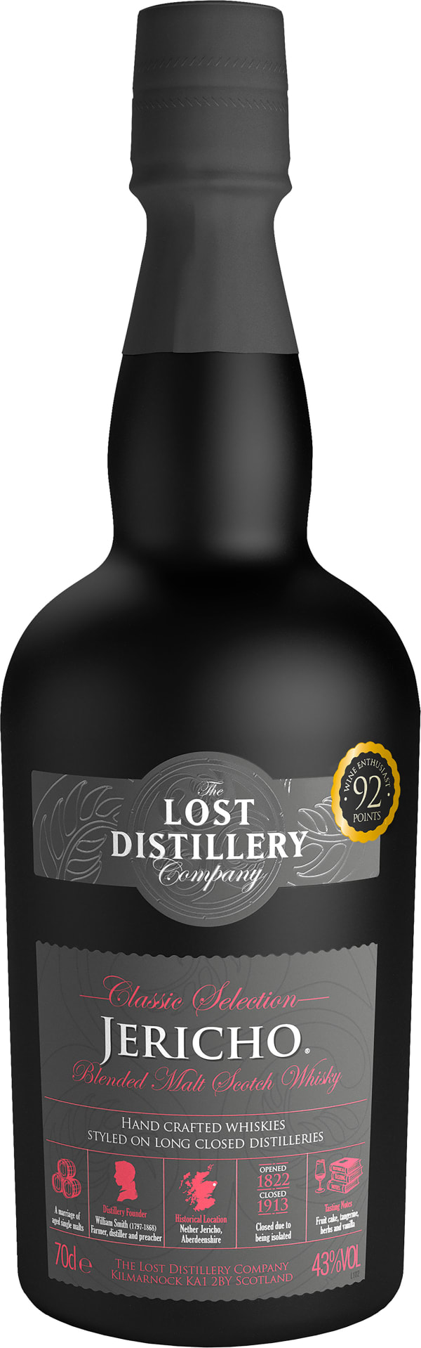 Lost Distillery Jericho Blended Malt