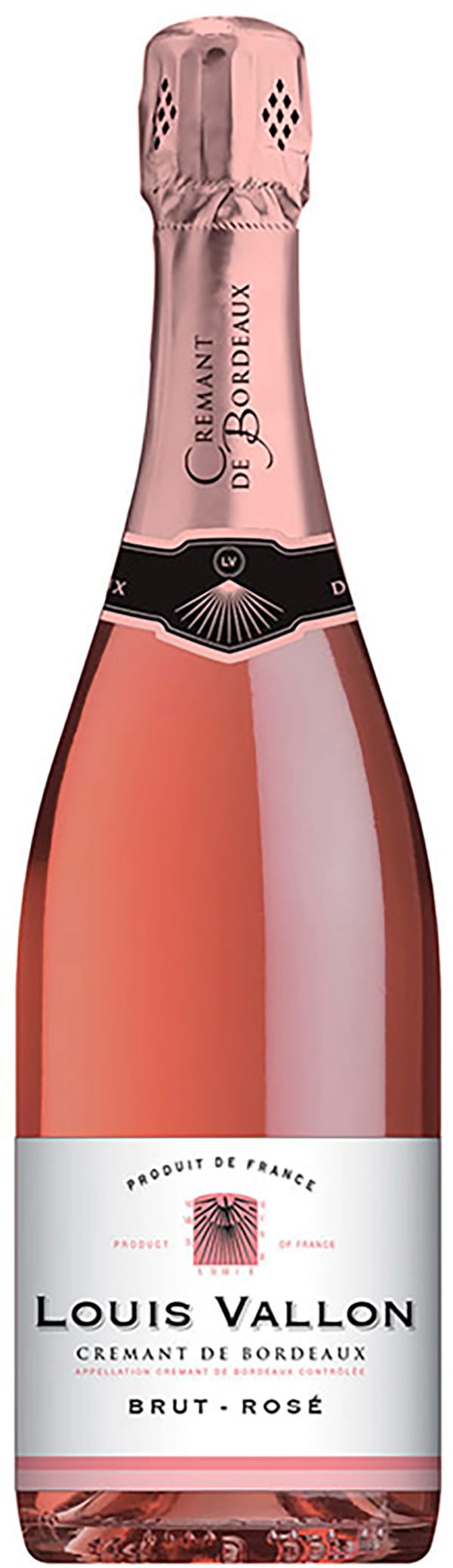 Louis Vallon Crémant de Bordeaux Rose Brut