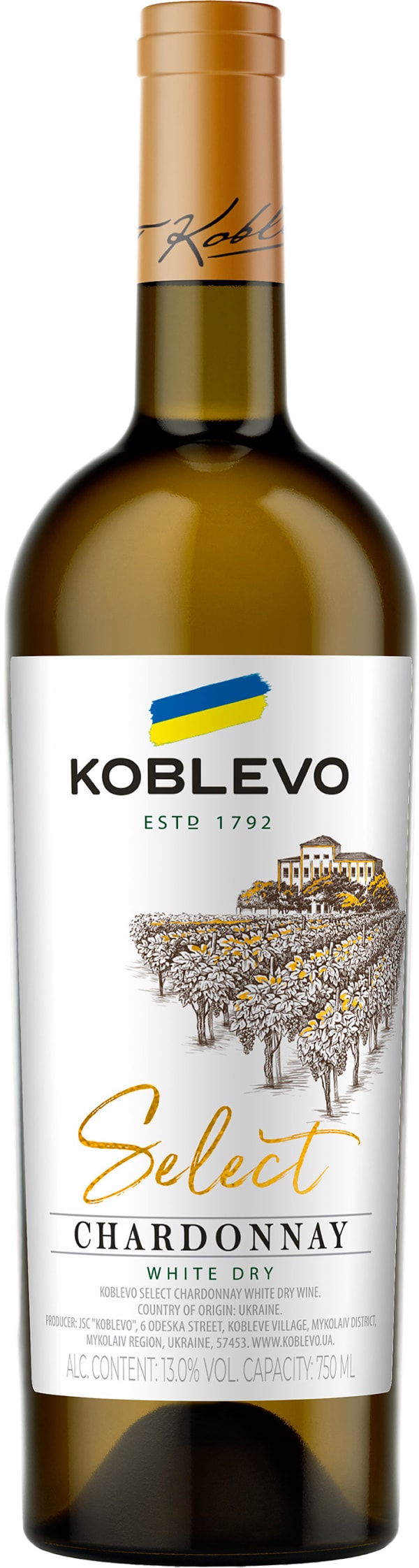 Koblevo Chardonnay 2023