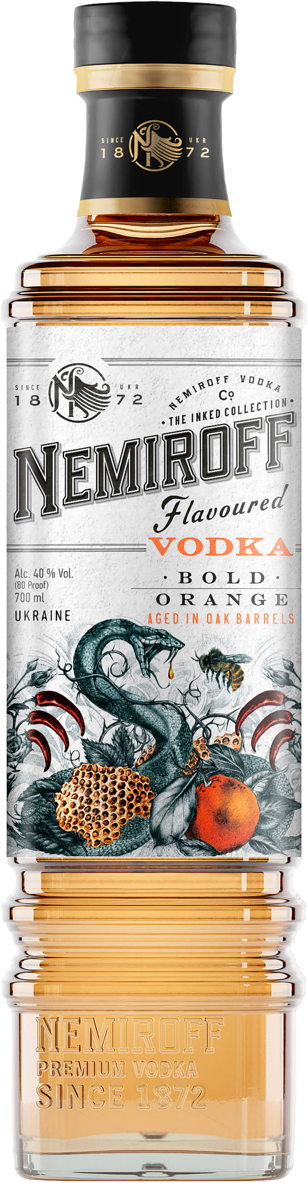 Nemiroff Flavoured Bold Orange Vodka