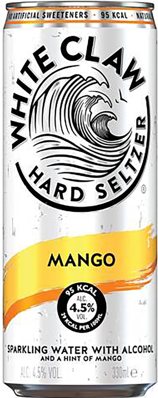 White Claw Hard Seltzer Mango burk bild 1/1