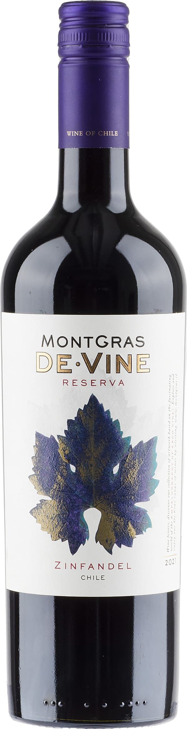 MontGras De Vine Reserva Zinfandel 2021