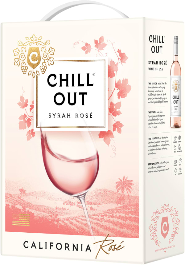 Chill Out Syrah Rosé California 2023 hanapakkaus