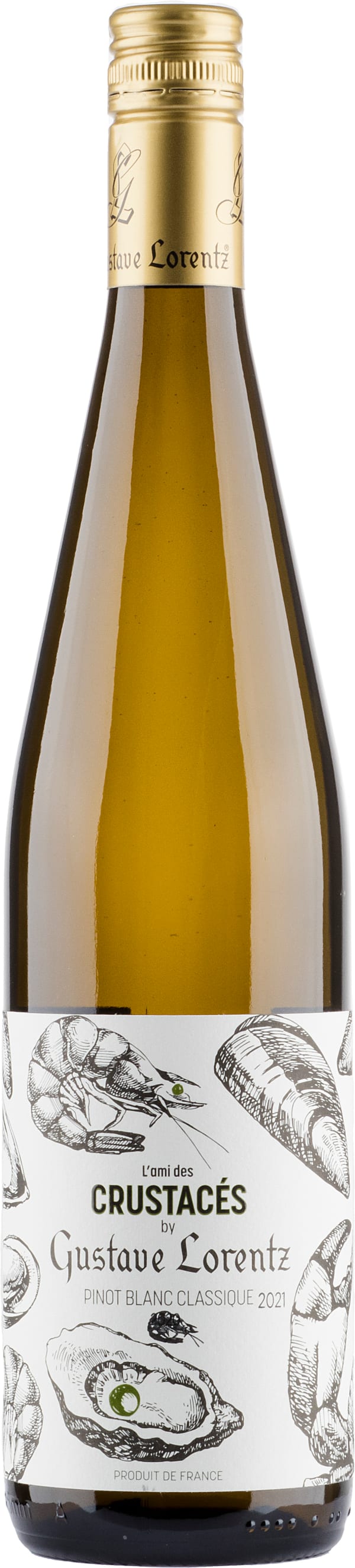 Gustave Lorentz L'ami des Crustacés Pinot Blanc 2023