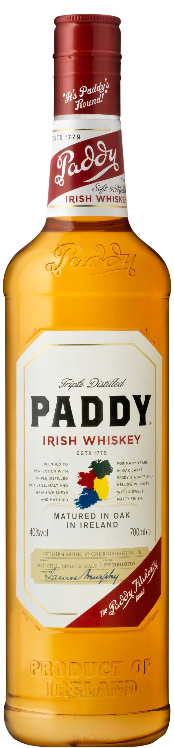 Paddy Irish Whiskey