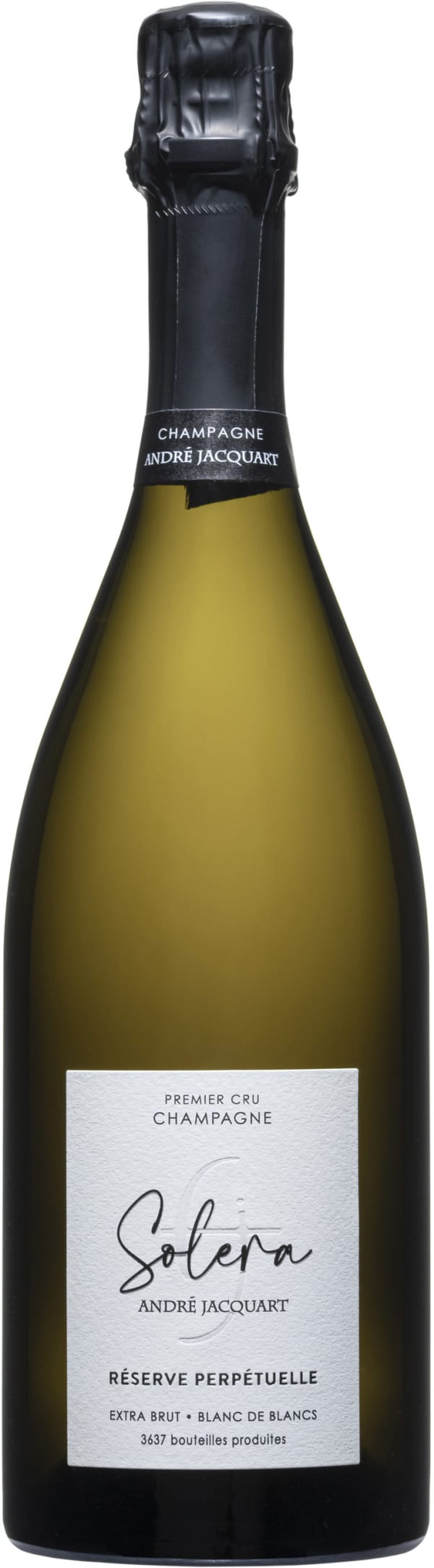 André Jacquart 1er Cru Solera Réserve Perpétuel Blanc de Blancs Champagne Extra Brut