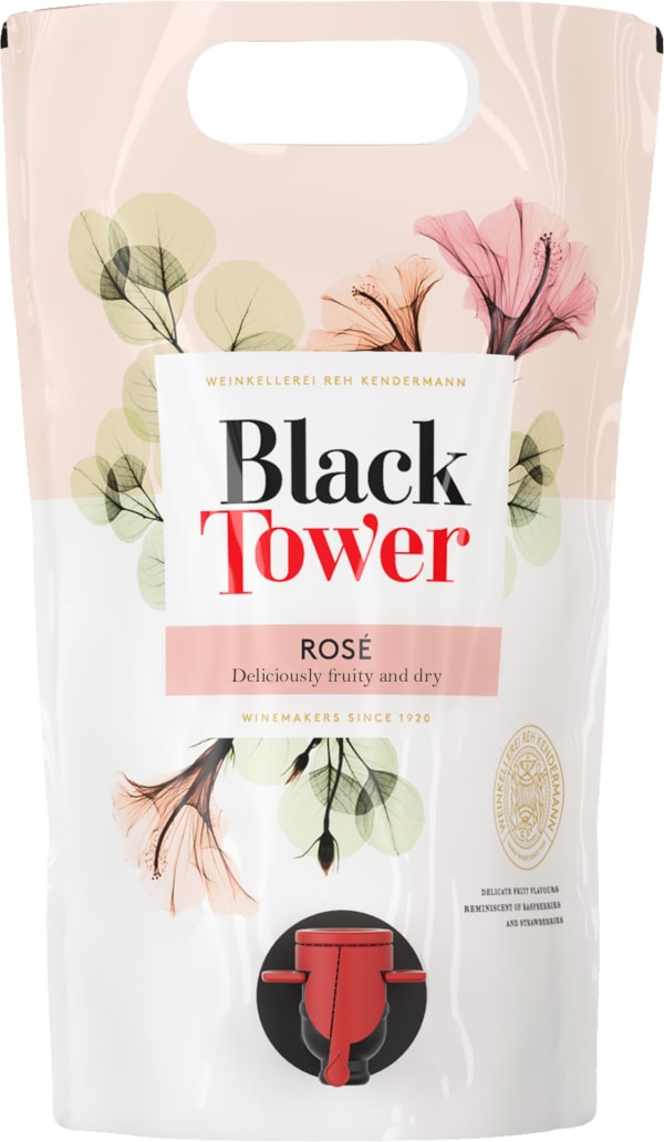Black Tower Rose 2022 viinipussi