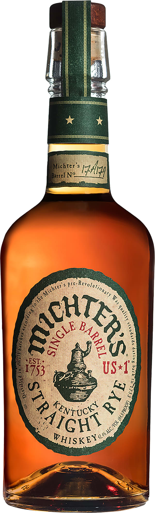 Michter's Single Barrel Kentucky Straight Rye