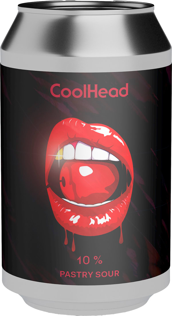 CoolHead Cherry Liquorice Chew Bites Pastry Sour tölkki