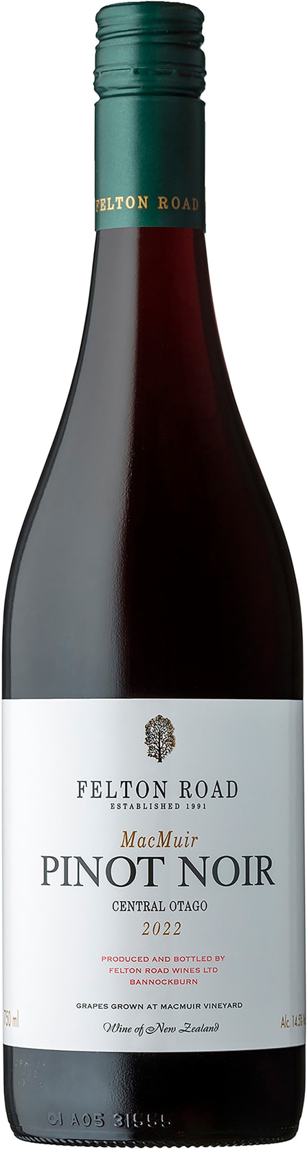 Felton Road Macmuir Pinot Noir 2022