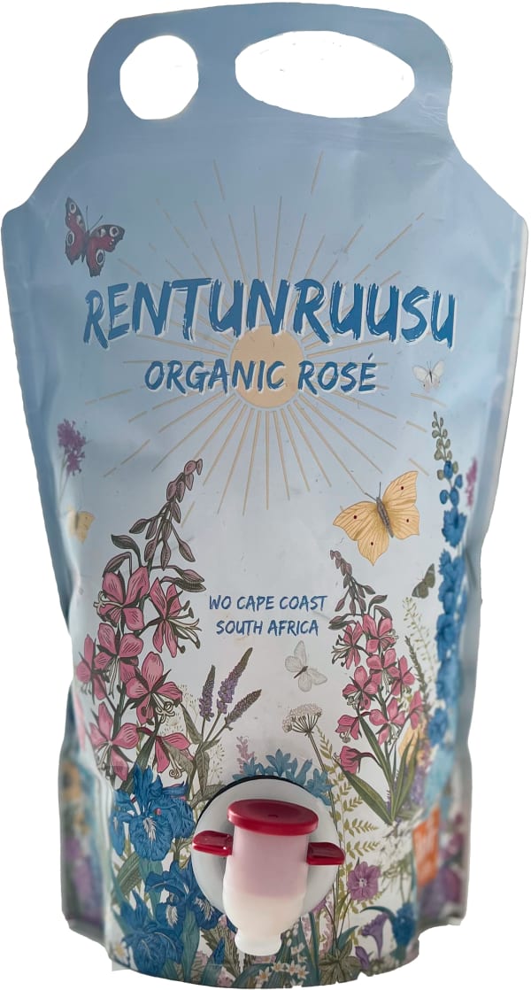 Rentunruusu Organic Rosé 2022 viinipussi