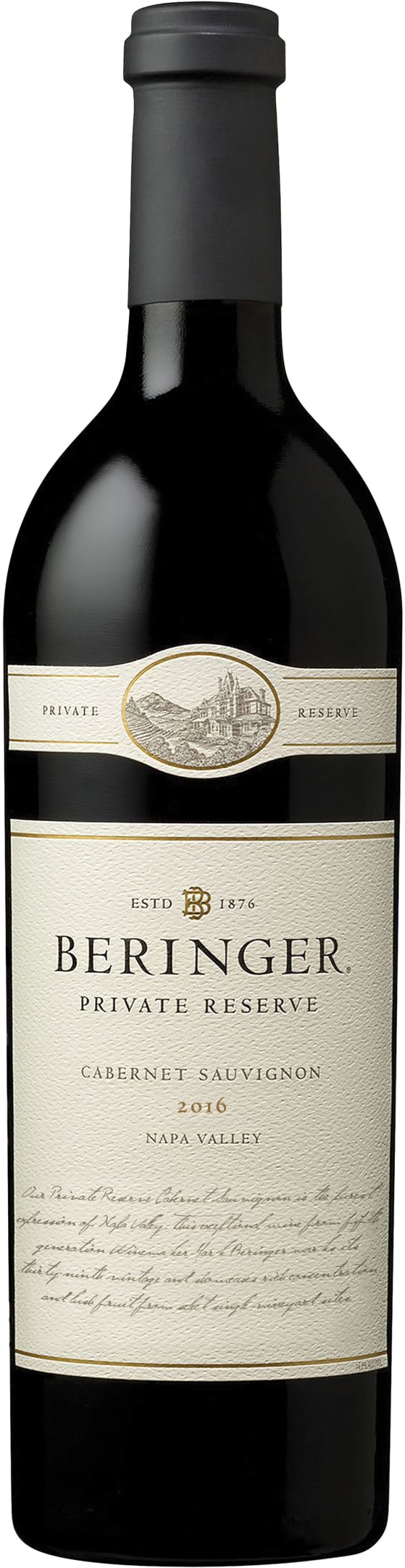 Beringer Private Reserve Cabernet Sauvignon 2016