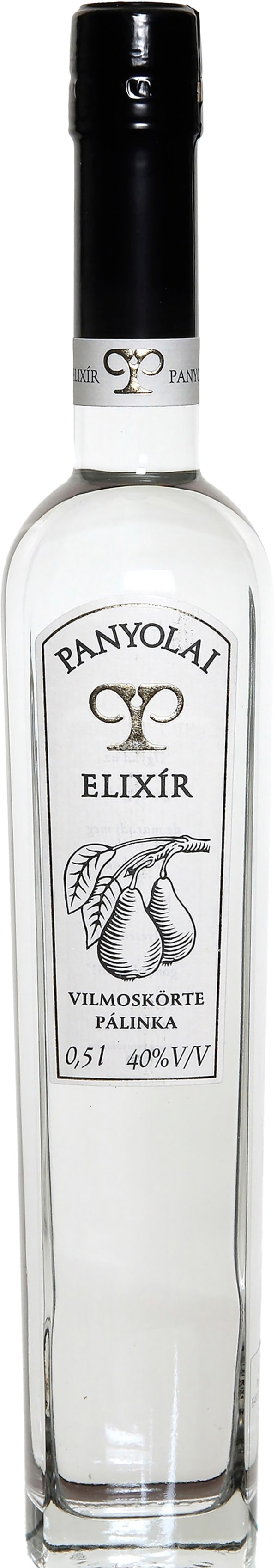 Panyolai Elixir Vilmoskörte Pálinka