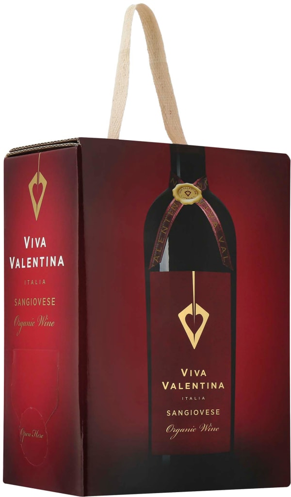 Viva Valentina Organic Sangiovese 2023 hanapakkaus