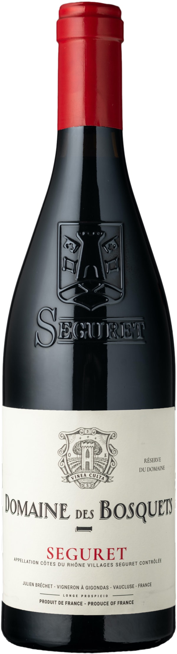 Domaine des Bosquets Côtes du Rhône Villages Séguret 2022