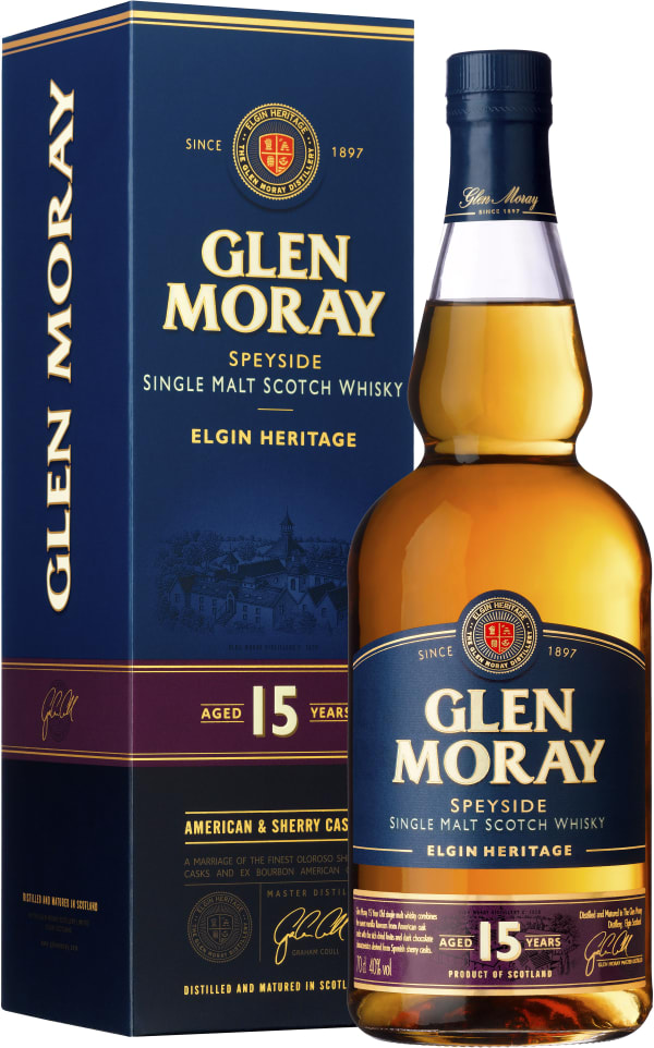 Glen Moray Elgin Heritage 15 Year Old Single Malt