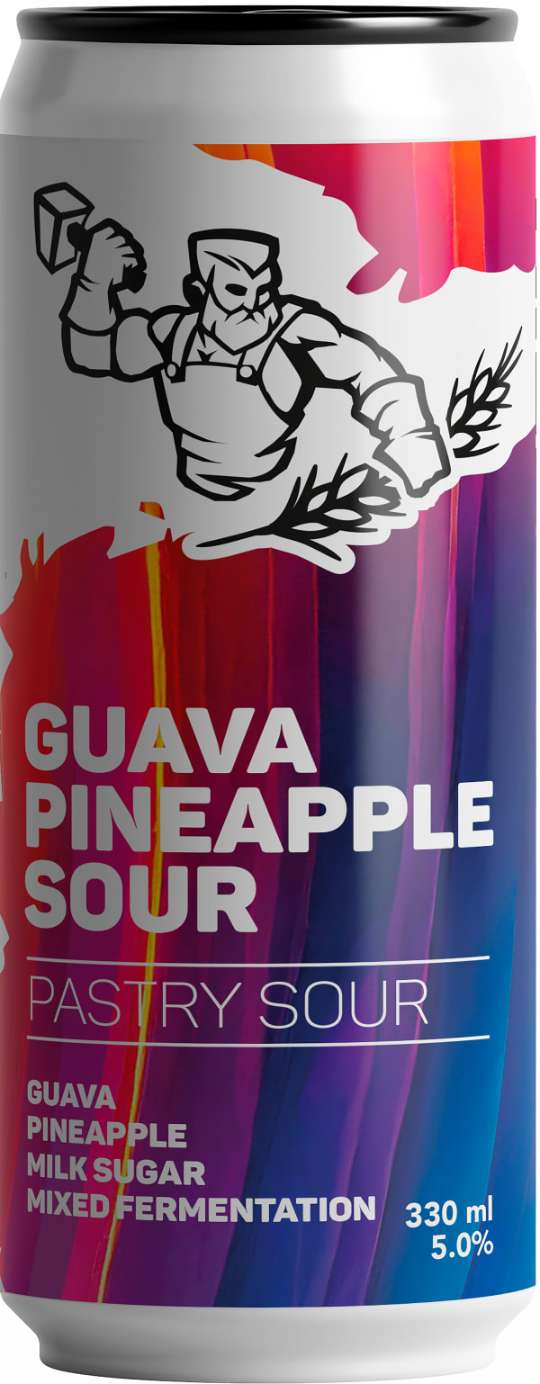 Mallassepät Guava Pineapple Sour tölkki