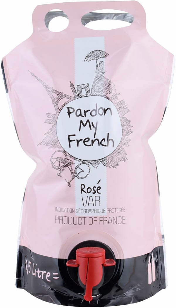 Pardon My French Rosé 2023 viinipussi