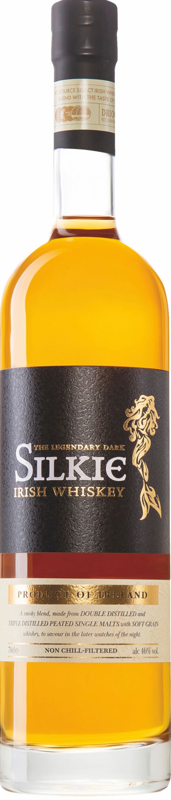 Legendary Dark Silkie Smoky Irish Whiskey