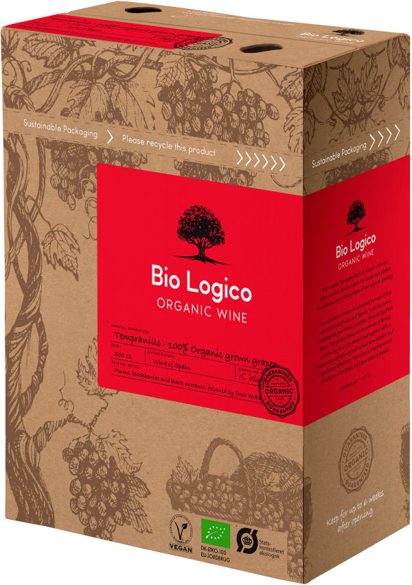 Bio Logico Organic Tempranillo 2021 hanapakkaus