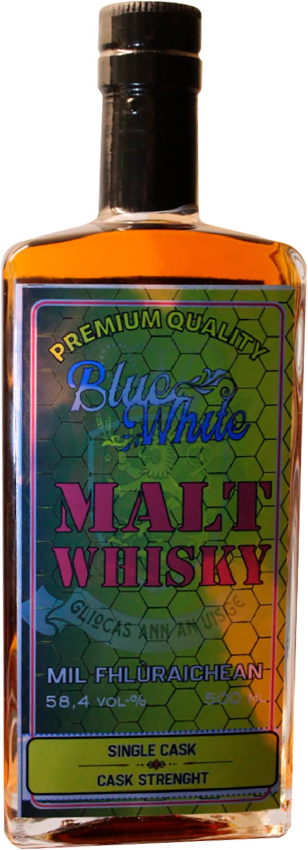 BlueWhite Mil Fhluraichean Malt