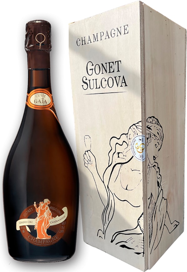 Gonet Sulcova Grand Cru Chardonnay Champagne Extra Brut Jeroboam 2004