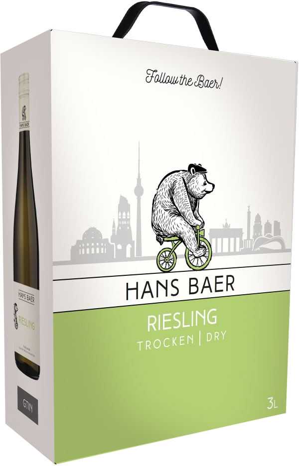 Hans Baer Riesling Trocken lådvin bild 1/1