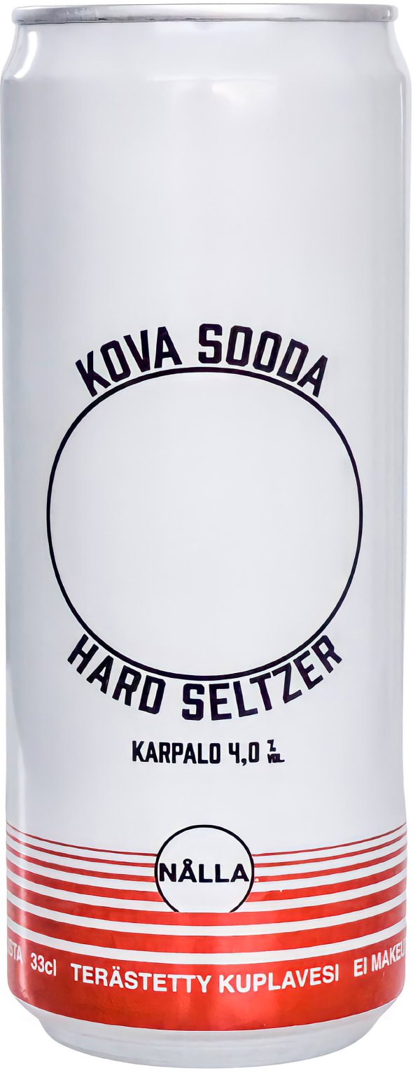 Nålla Kova Sooda Hard Seltzer Karpalo tölkki