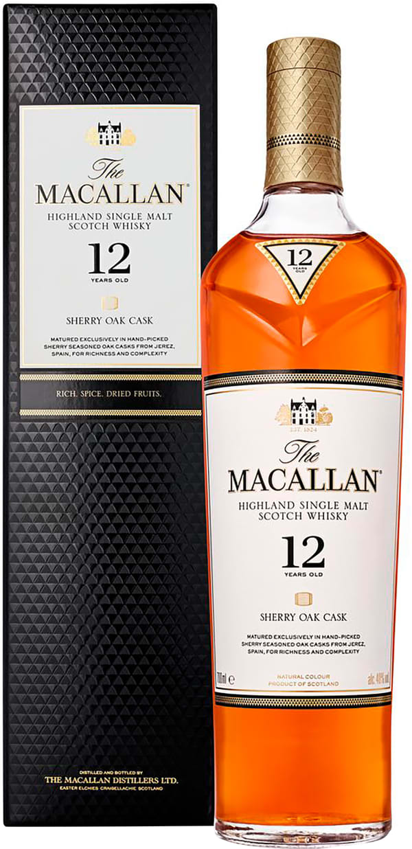 The Macallan Sherry Oak 12 Years Old Single Malt