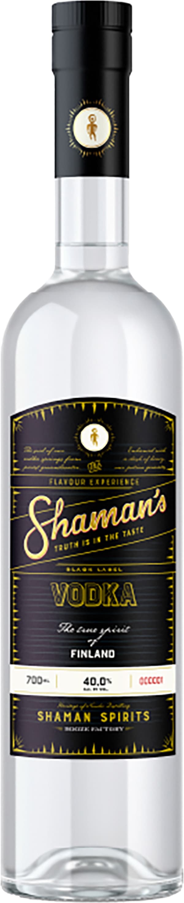 Shaman's Black Label Vodka