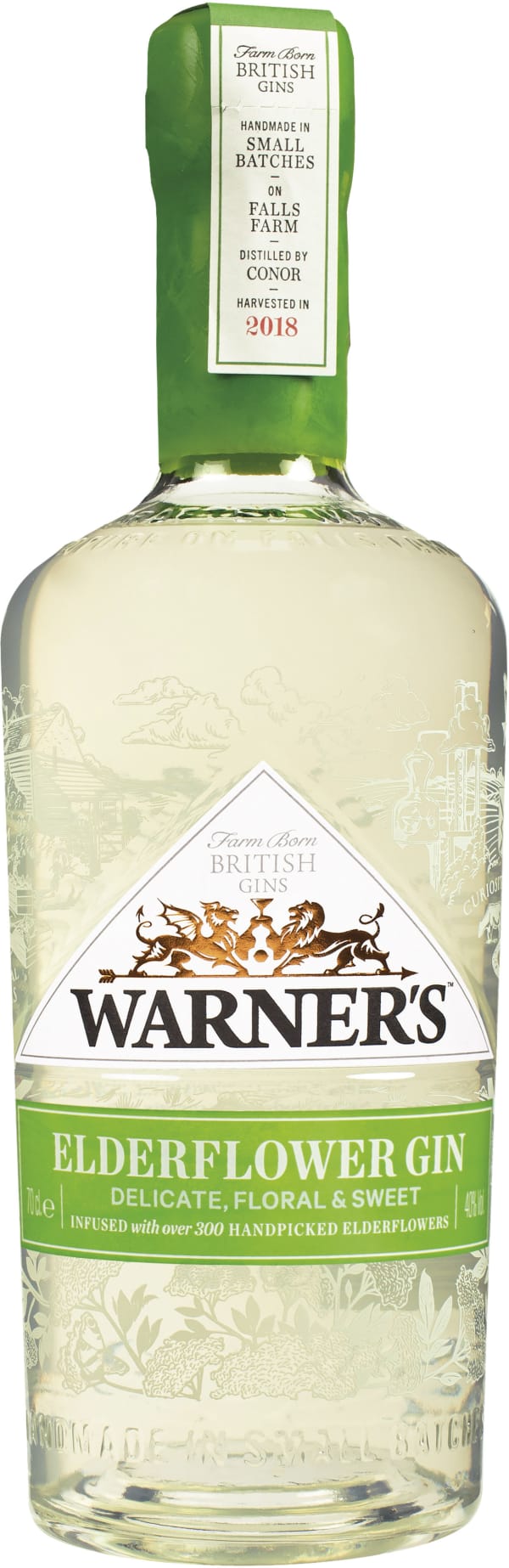 Warner`s Elderflower Gin Alko