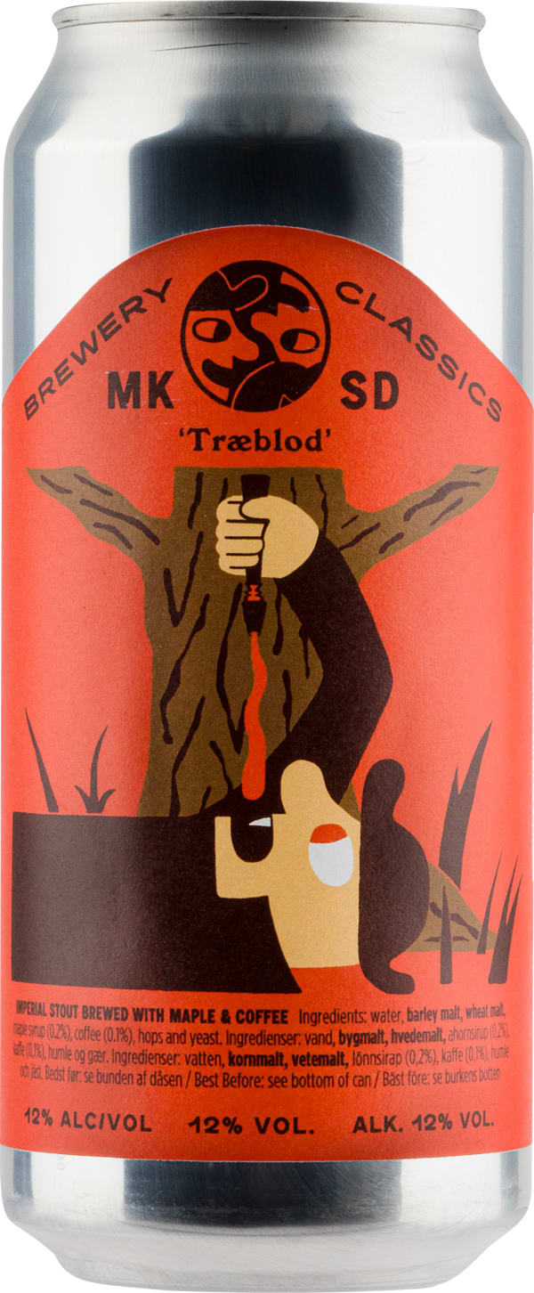 Mikkeller Træblod Imperial Stout with Maple & Coffee tölkki