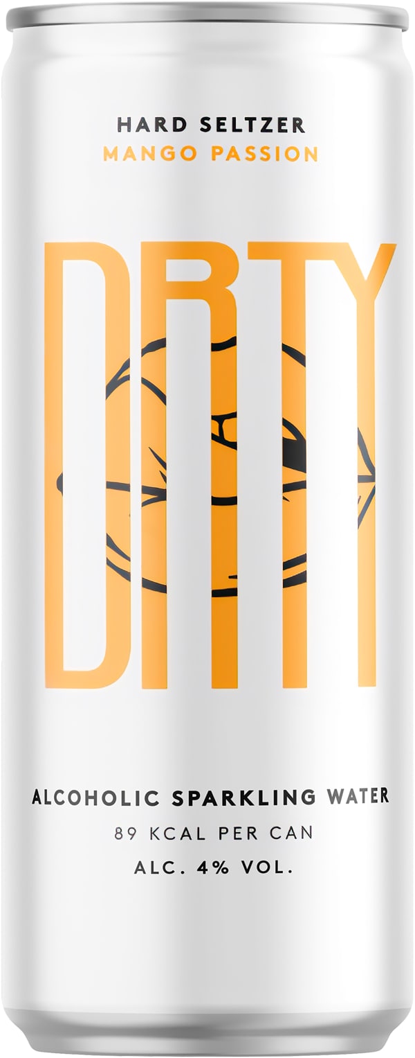 Drty Hard Seltzer Mango Passion tölkki