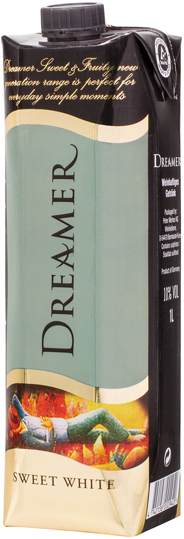 Dreamer Sweet White Kartonkitolkki Alko