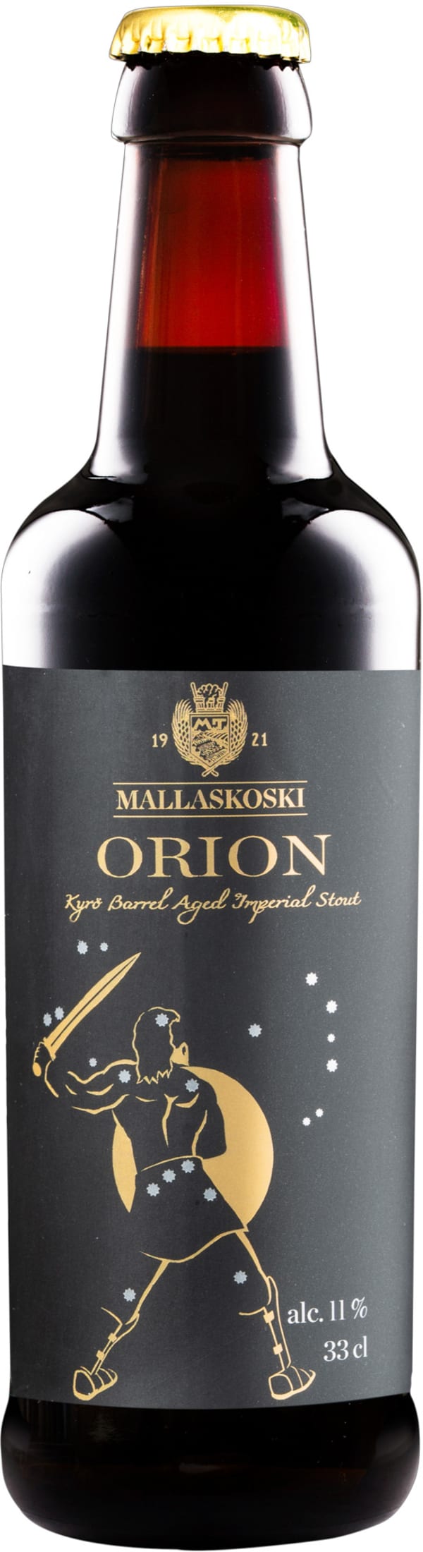 Mallaskoski Orion Kyrö Barrel Aged Imperial Stout