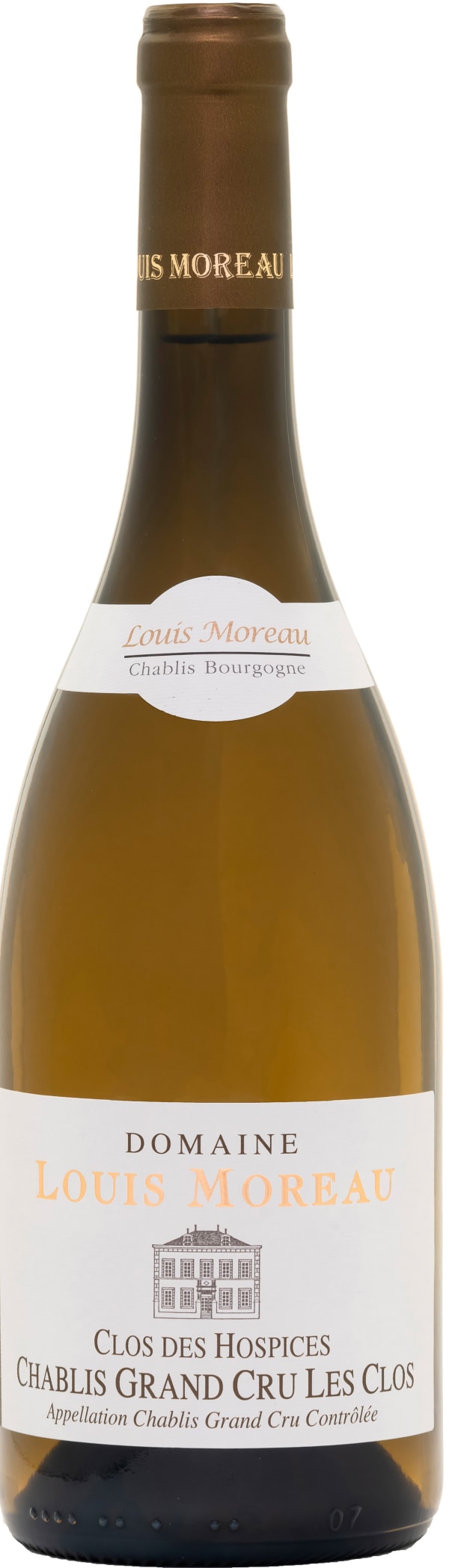 Louis Moreau Chablis Grand Cru Les Clos des Hospices 2020