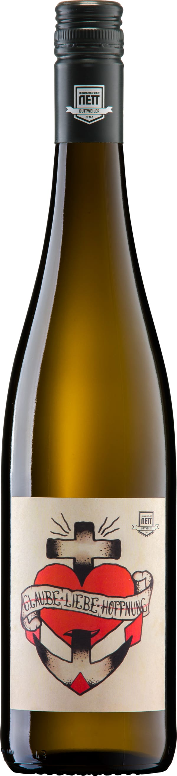 Nett Glaube Liebe Hoffnung Riesling Trocken 2021