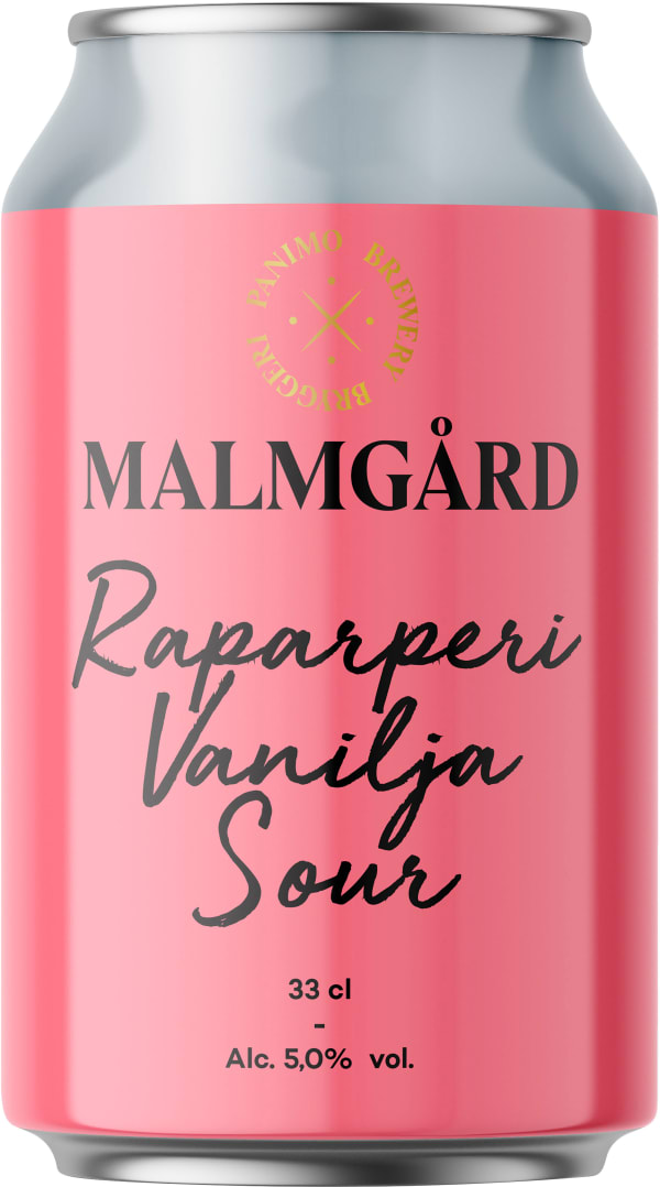 Malmgård Raparperi Vanilja Sour tölkki