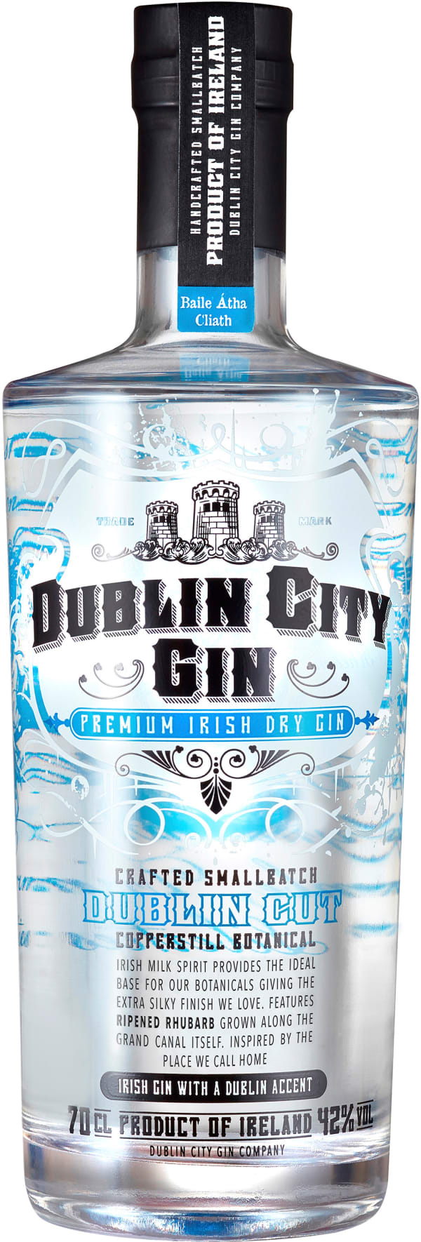 Dublin City Gin 42% 70cl