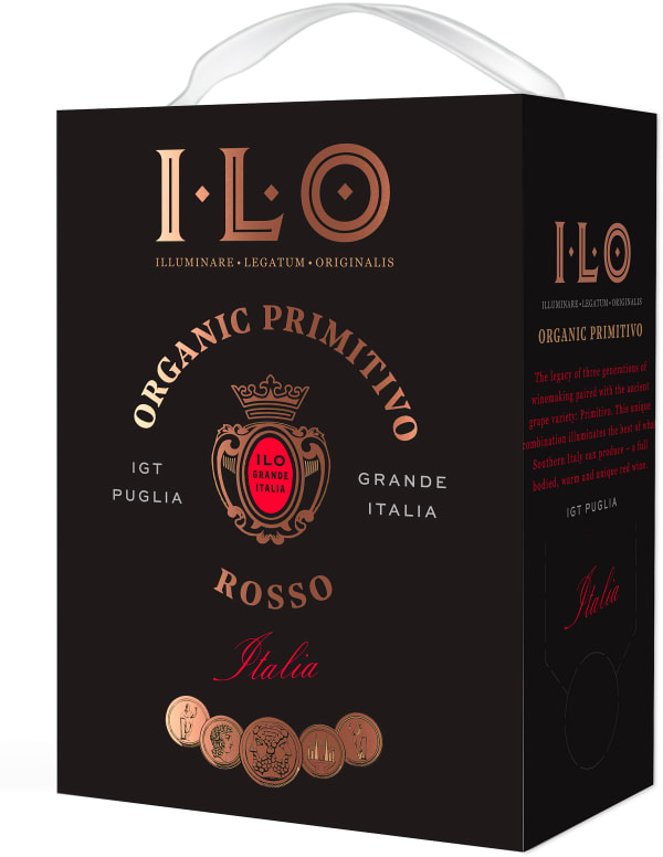 I.L.O. Organic Primitivo 2021 hanapakkaus