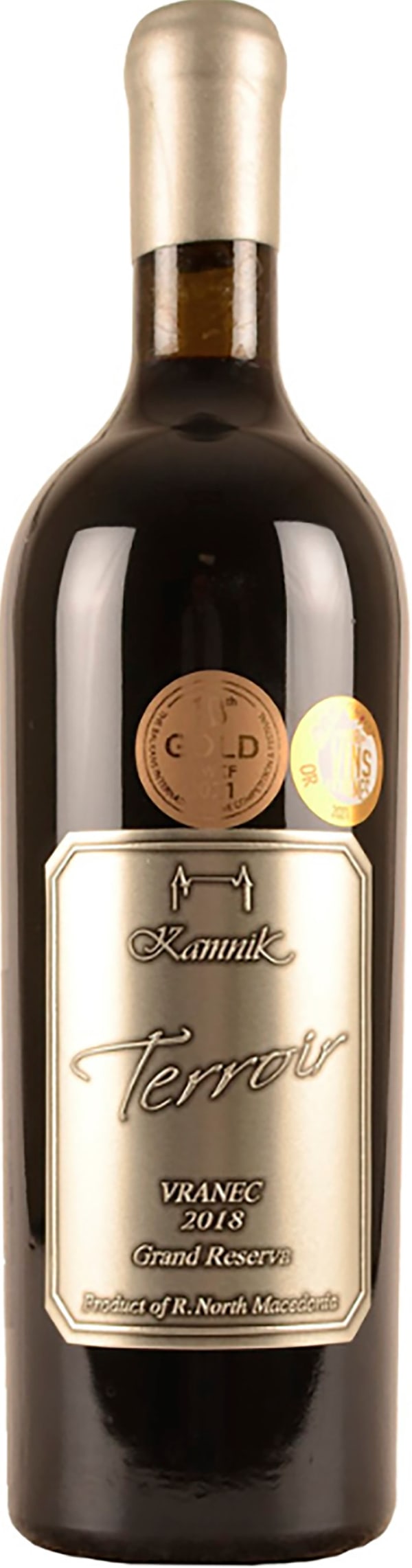 Kamnik Terroir Vranec Grand Reserva 2018